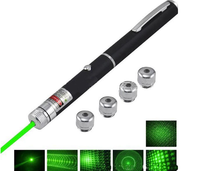 (image for) 532nm 50MW Five-in -one Green Laser Pointer